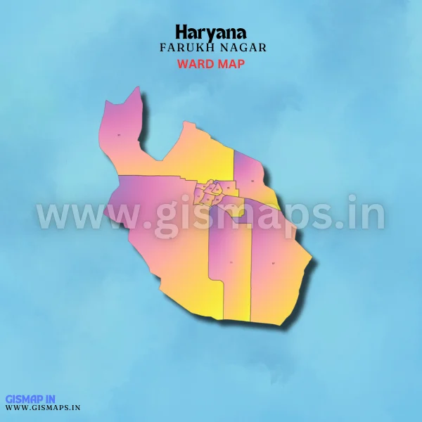 Farukh Nagar Ward Map (Haryana)